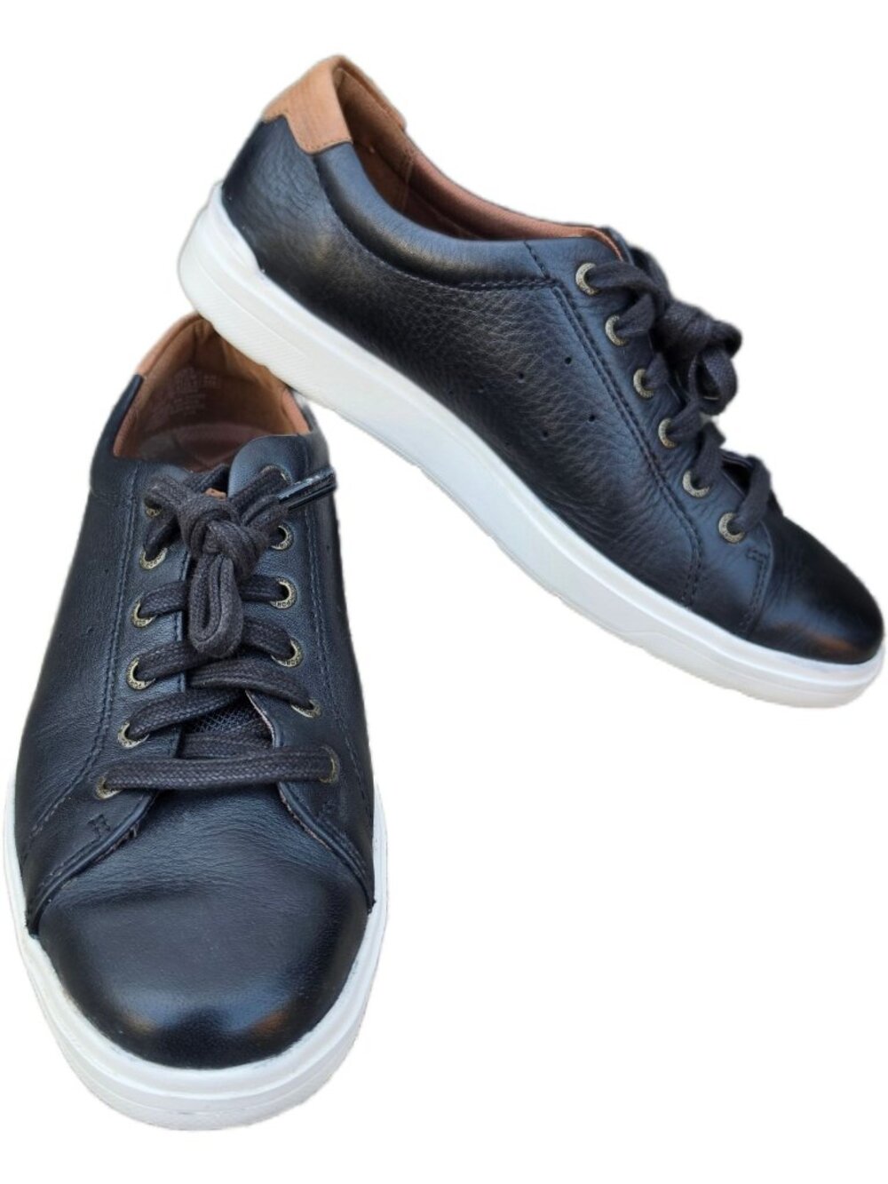 Rockport Total Motion Lite Black Pebbled Sneaker 7.5
